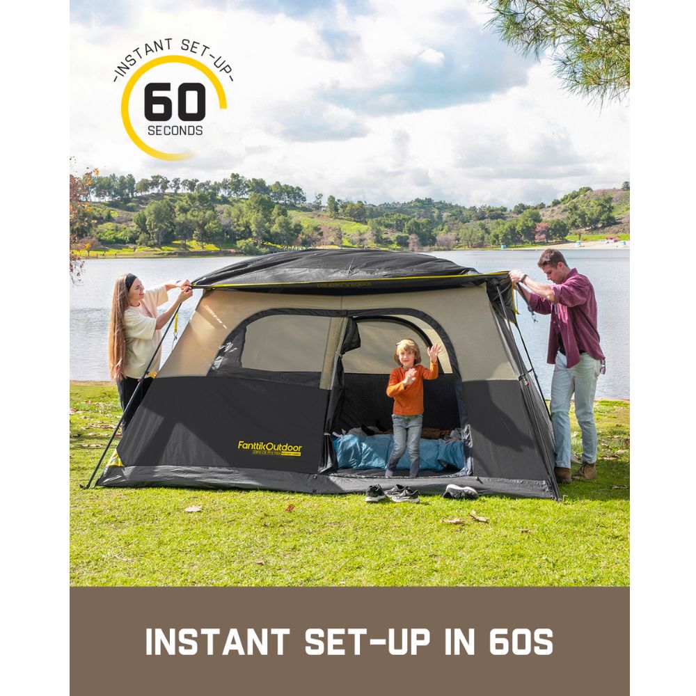 FanttikOutdoor Zeta C6 Pro Max 6 Person Camping Tent