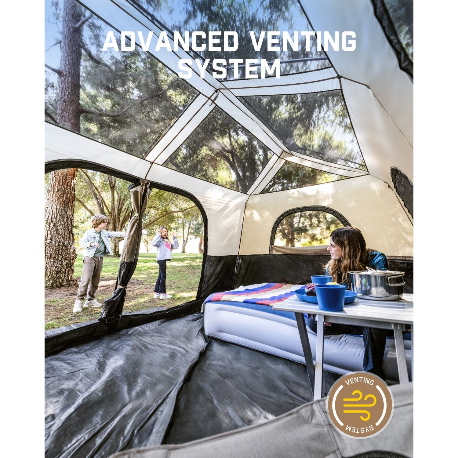 FanttikOutdoor Zeta C10 Pro Max 10 Person Camping Tent