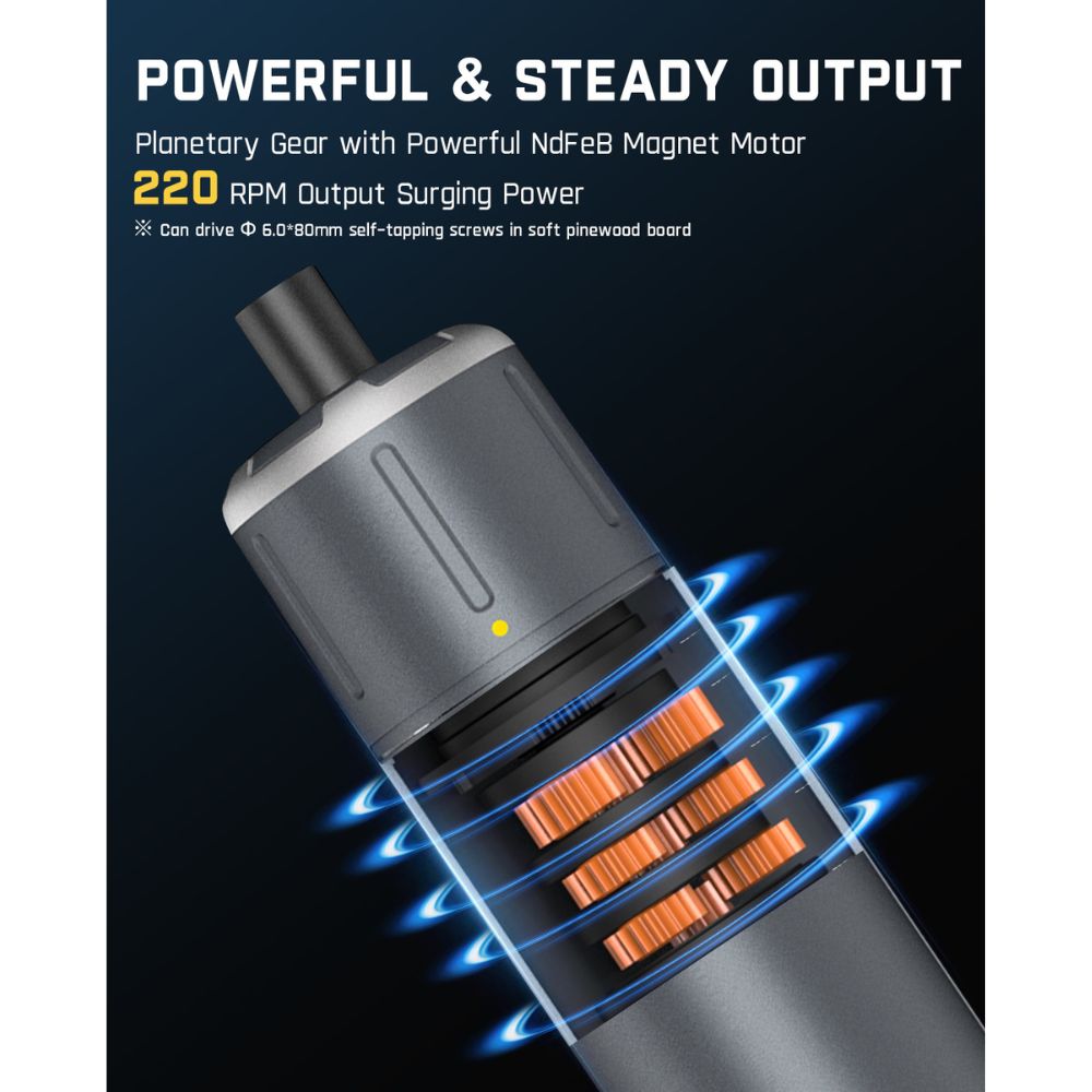 Fanttik V8 Apex Car Vacuum and S1 Pro Cordless Electric Screwdriver