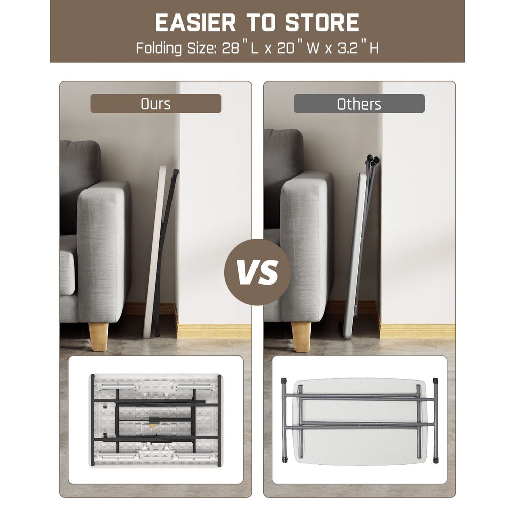 FanttikOutdoor Zeta X1 Pro 28" Quick Pop Up Table (2-Pack)