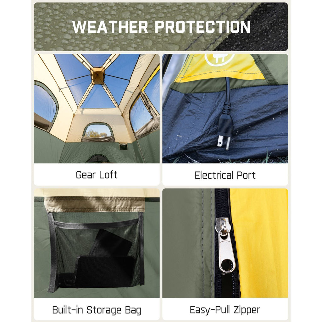 FanttikOutdoor Zeta C8 Pro Camping Tent