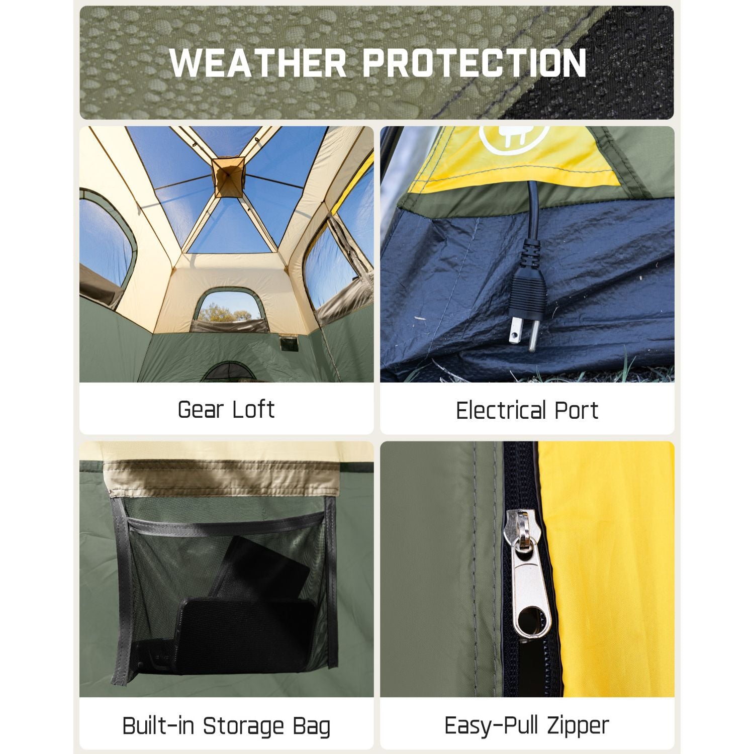 FanttikOutdoor Zeta C8 Pro Camping Tent