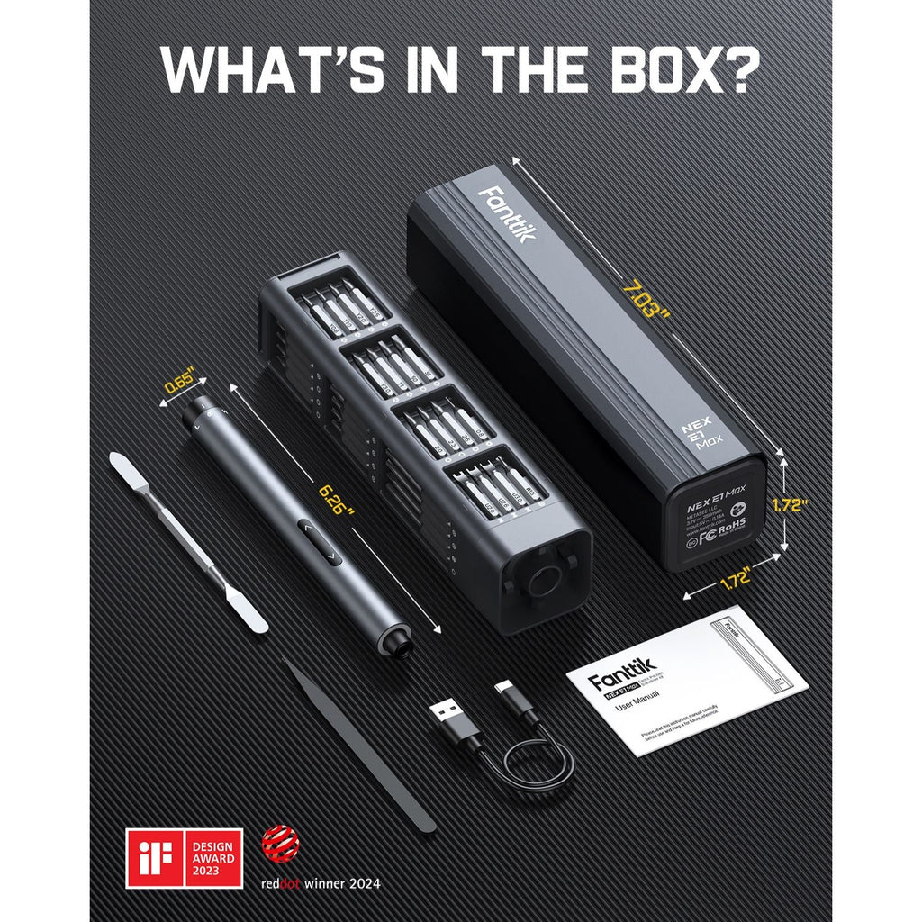 Fanttik E1 MAX Precision Electric Screwdriver
