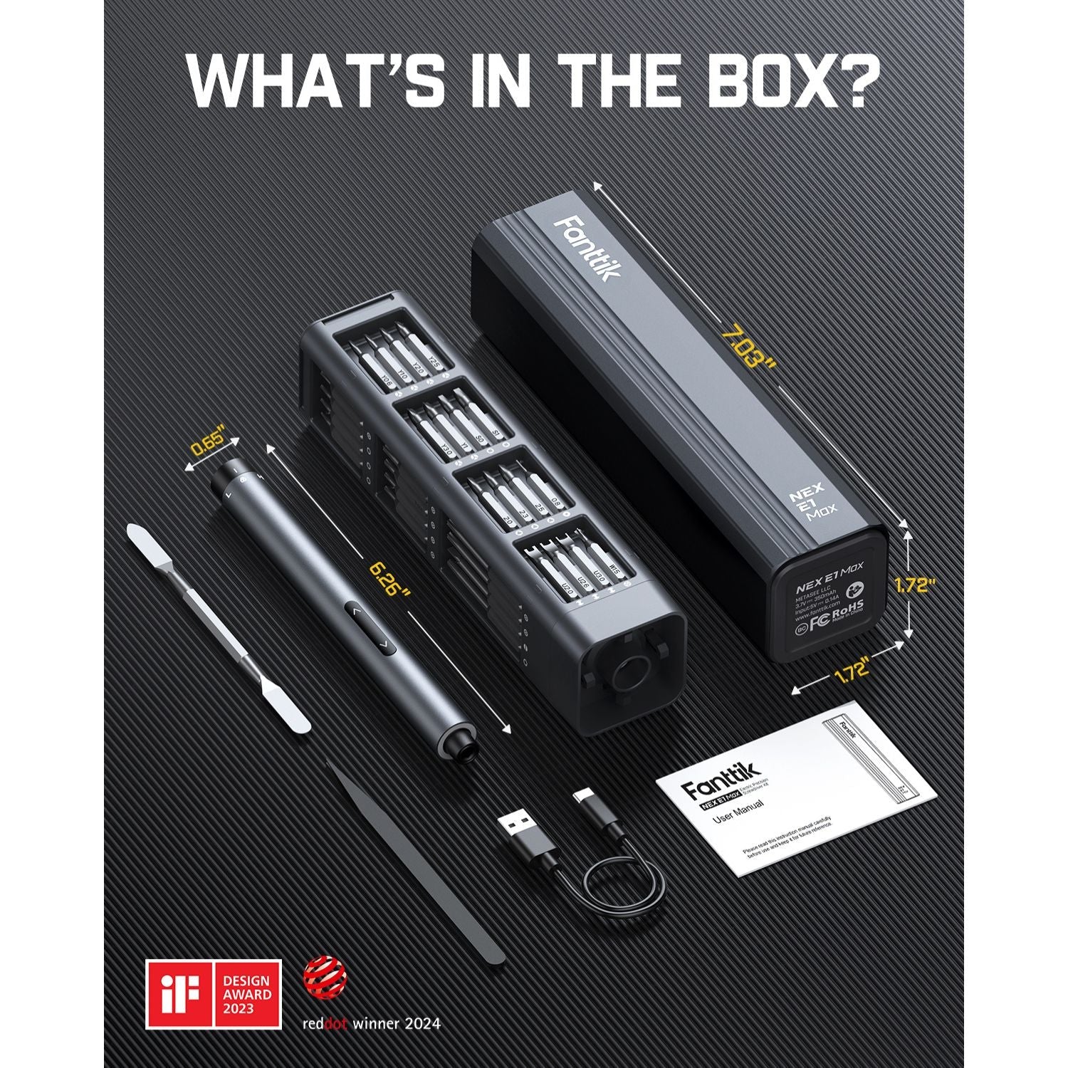 Fanttik E1 MAX Precision Electric Screwdriver