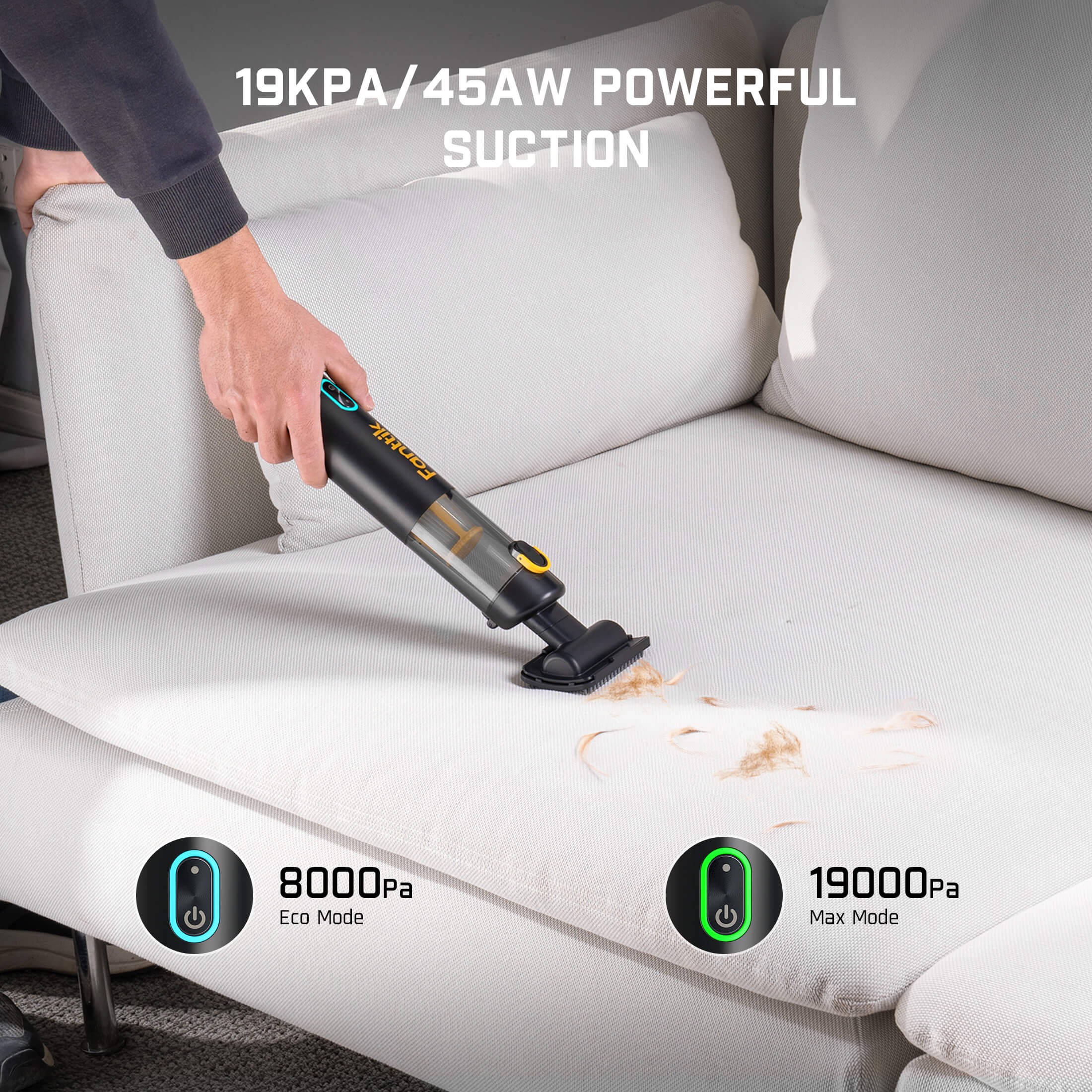 Fanttik Slim V8 Pro 120W Cordless Car Vacuum