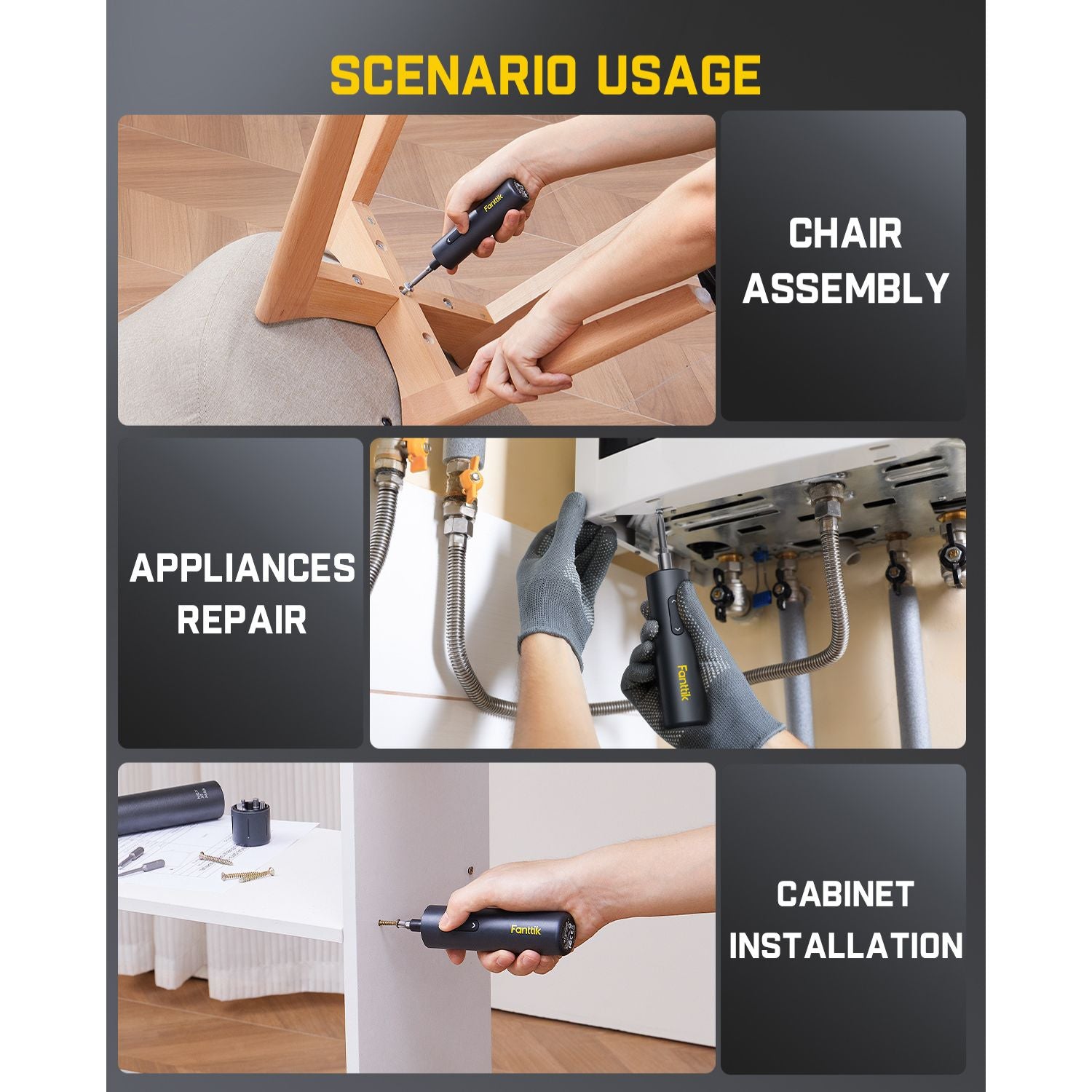 Fanttik S1 Capsule Deluxe Cordless Screwdriver