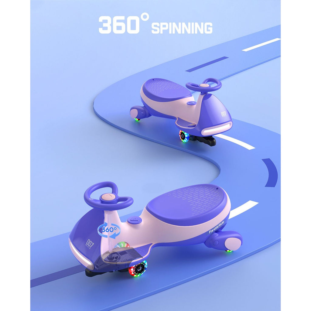 FanttikRide N7 Pro 12V Electric Wiggle Car with Pedal