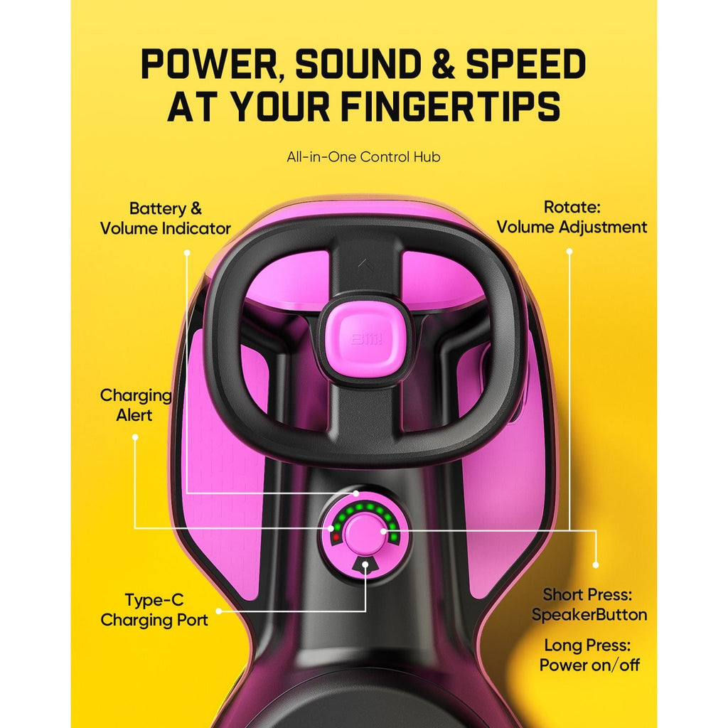 FanttikRide N10 Classic 6V Electric Wiggle Car with Pedal