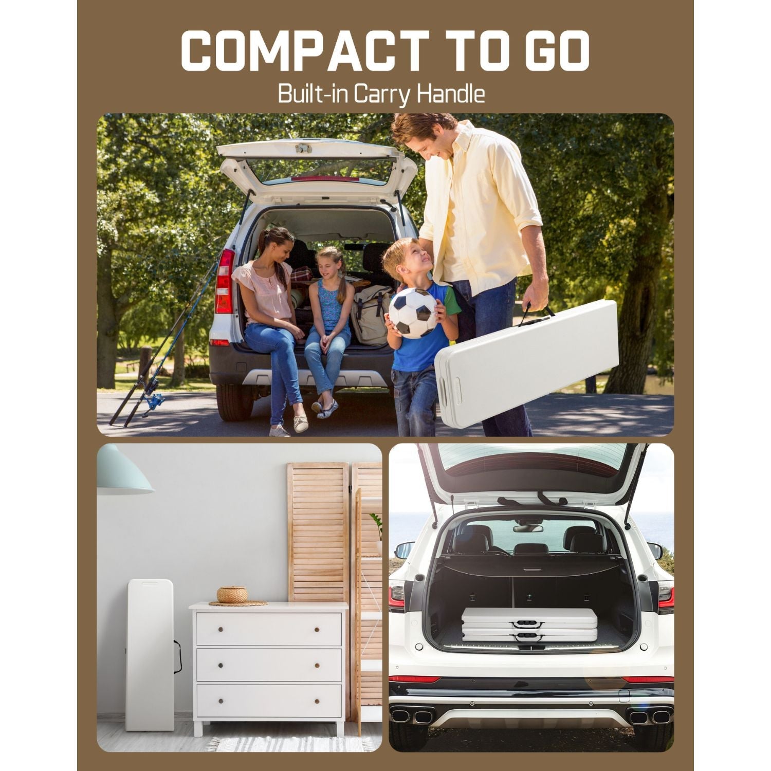 FanttikOutdoor Zeta I6 Pro 6ft Folding Table