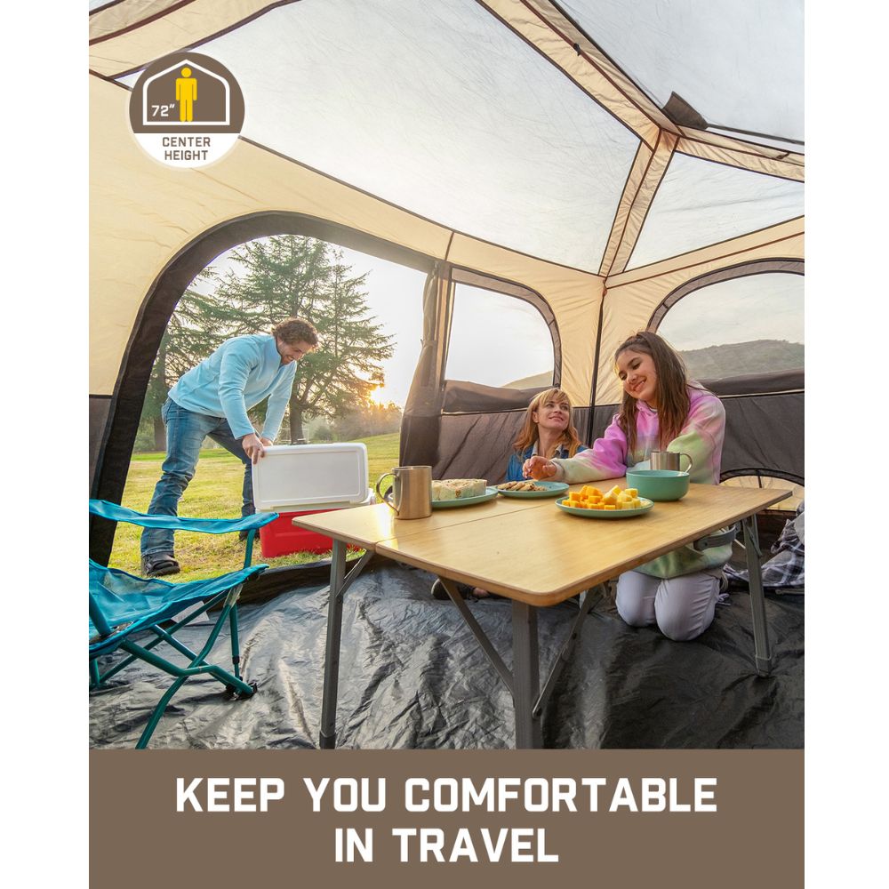 FanttikOutdoor Zeta C6 Pro Max 6 Person Camping Tent