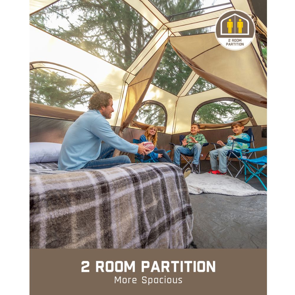 FanttikOutdoor Zeta C8 Pro Max 8 Person Camping Tent