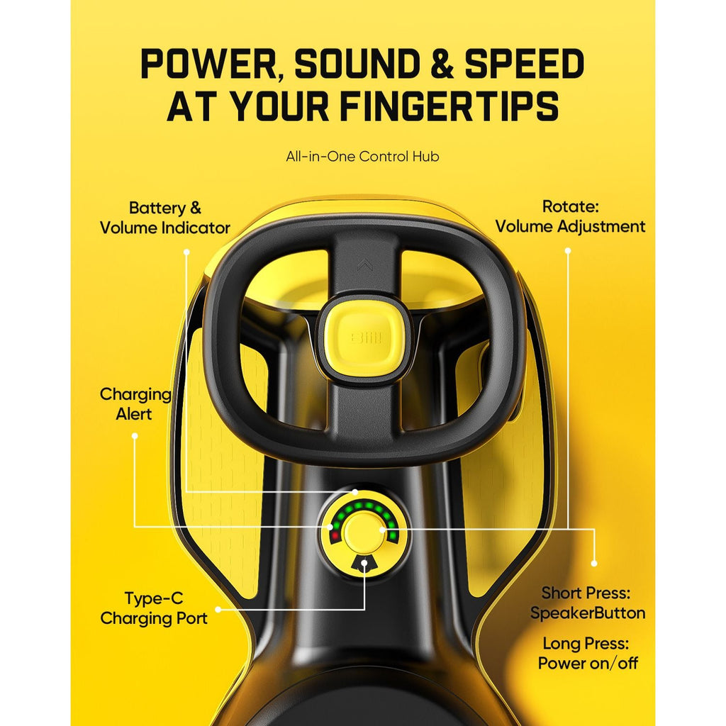 FanttikRide N10 Classic 6V Electric Wiggle Car with Pedal