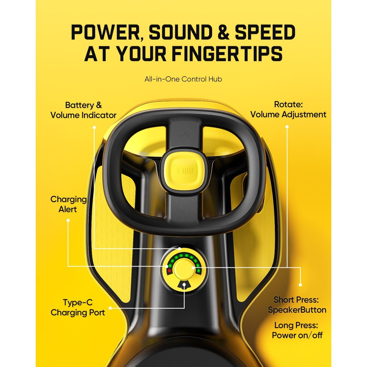 FanttikRide N10 Classic 6V Electric Wiggle Car with Pedal