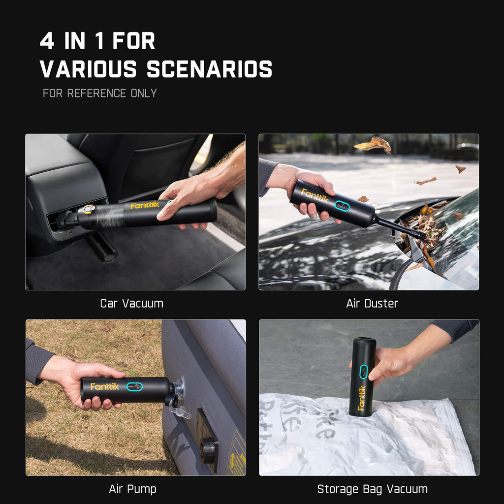 Fanttik Slim V8 Pro 120W Cordless Car Vacuum