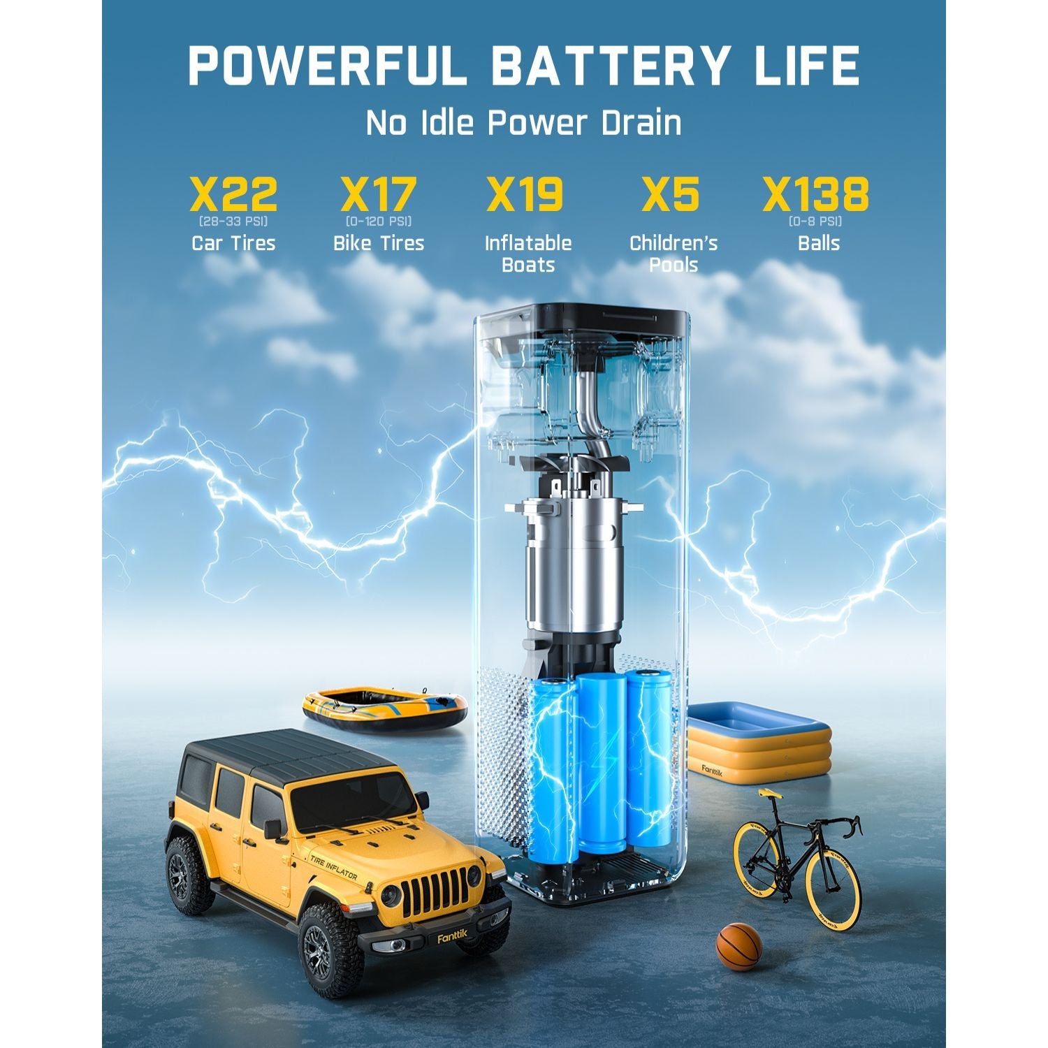 Fanttik X10 Cross Tire Inflator