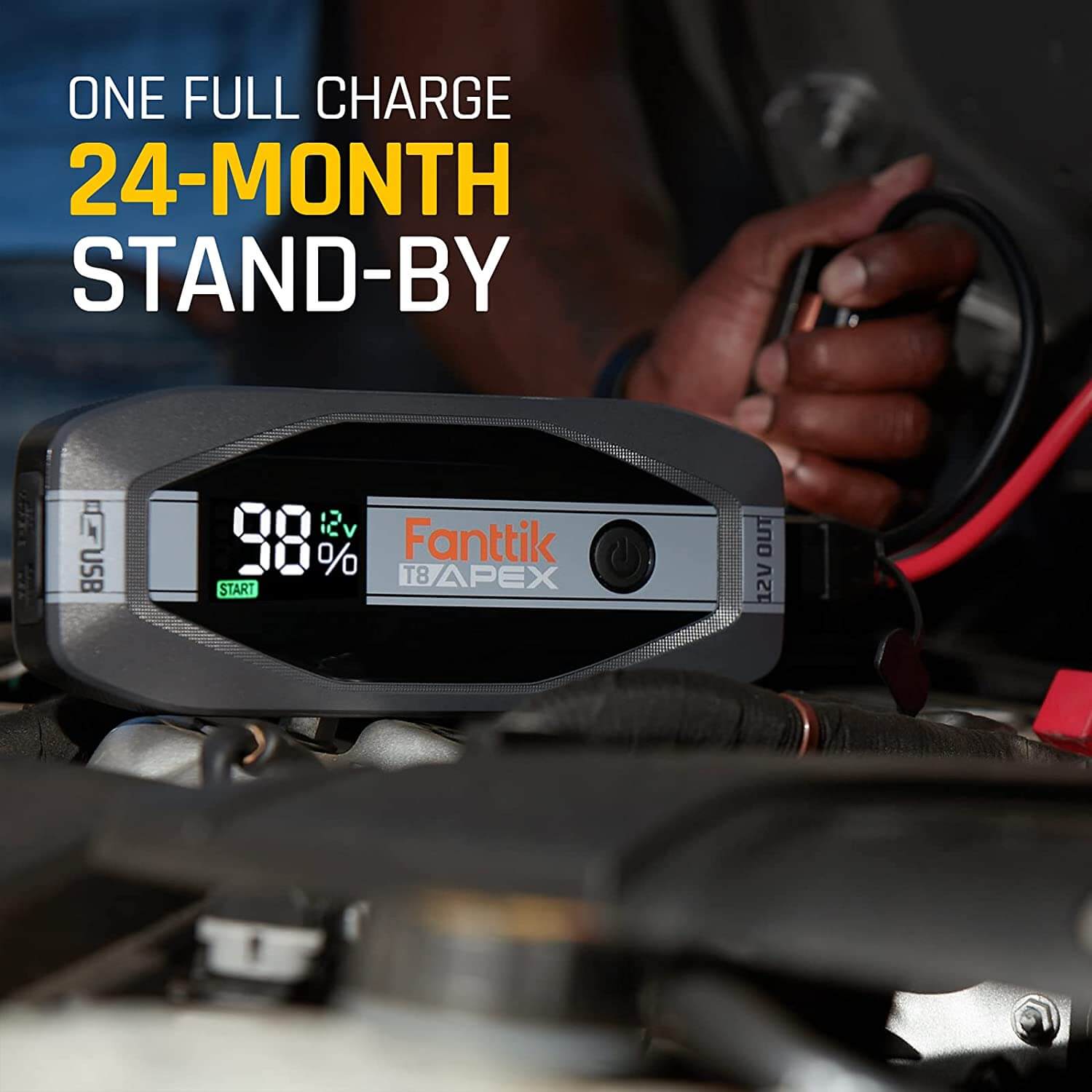 Fanttik T8 APEX Jump Starter Deluxe Package