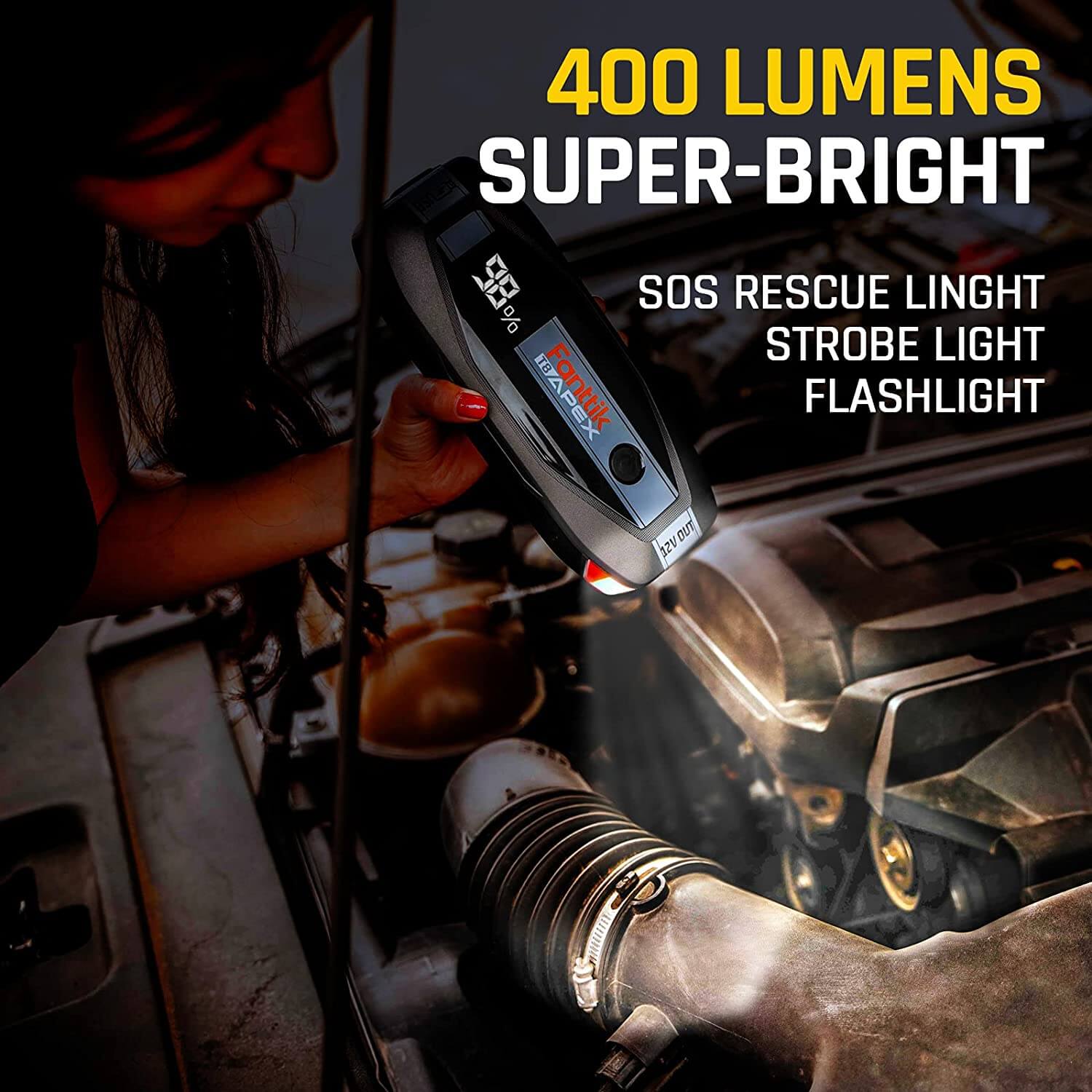 Fanttik T8 APEX Jump Starter Deluxe Package