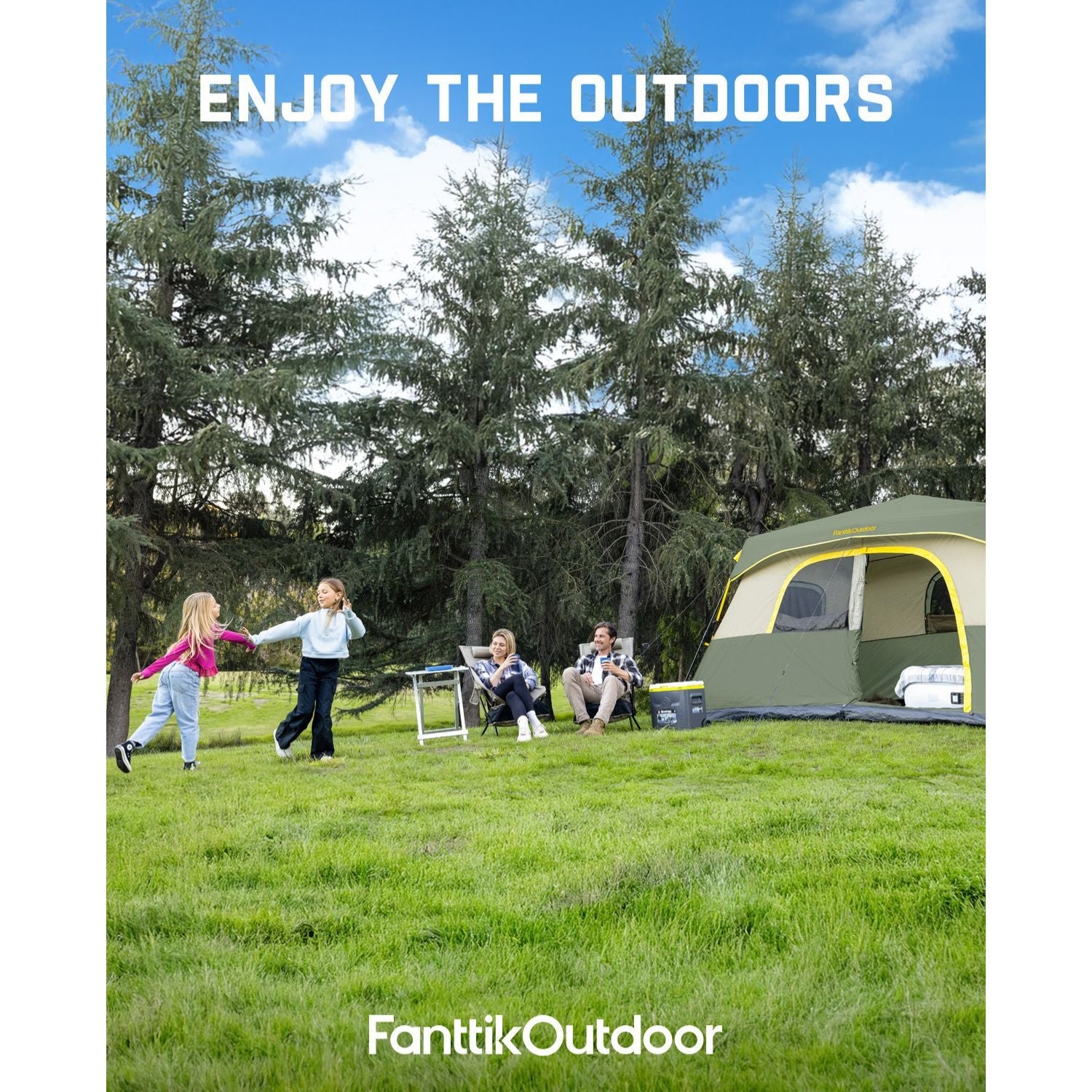 FanttikOutdoor Zeta C8 Pro Camping Tent