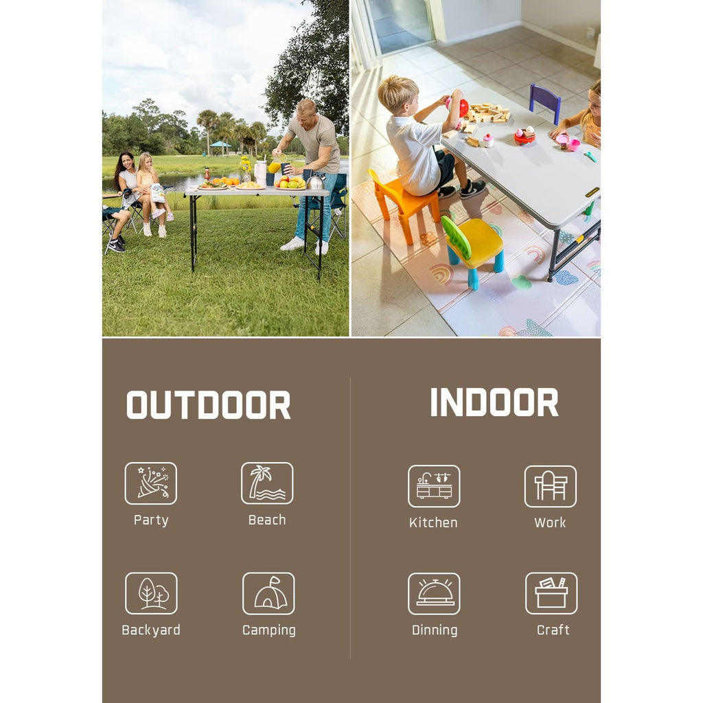 FanttikOutdoor Zeta X4 Pro 4ft Folding Table