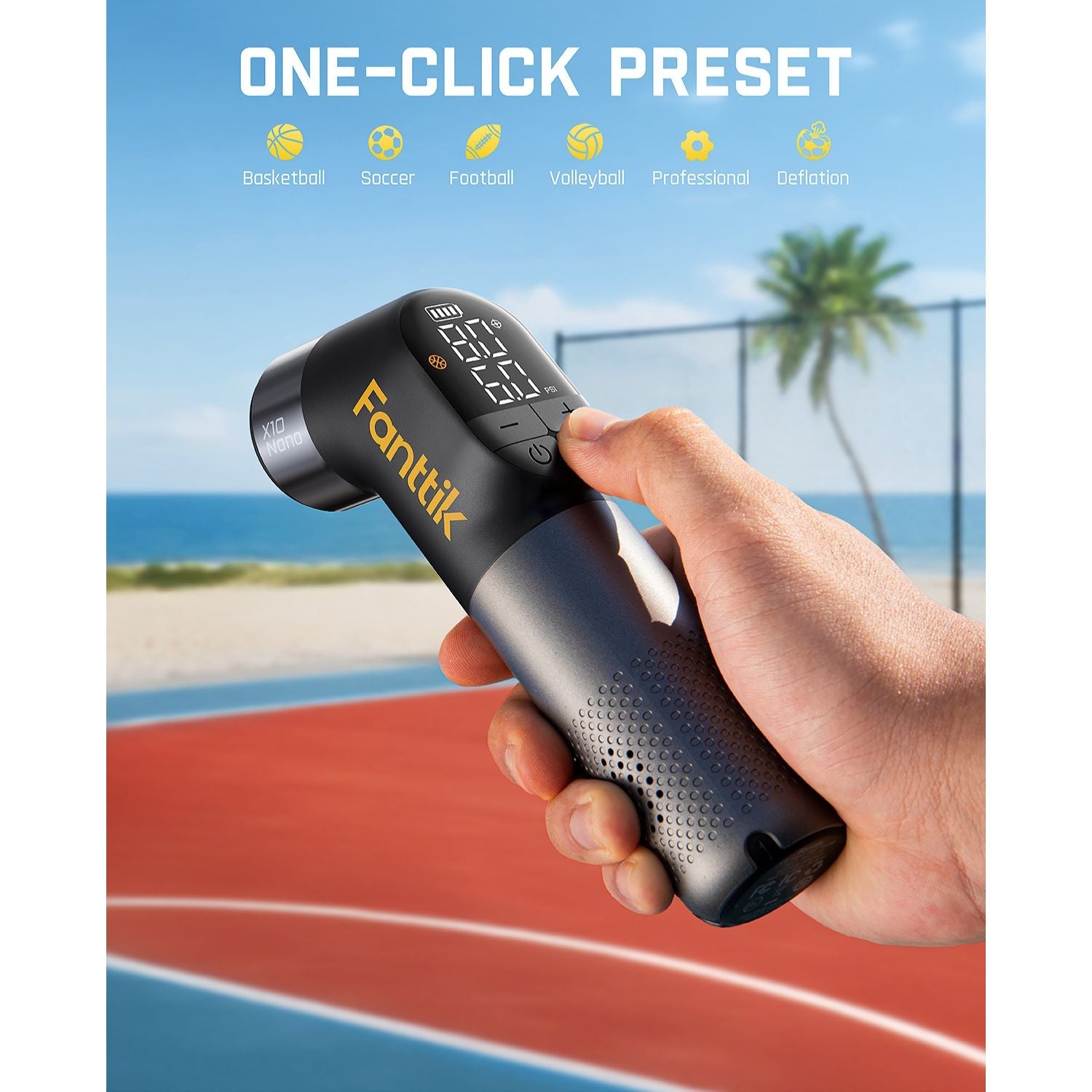 Fanttik X10 Nano Electric Ball Pump