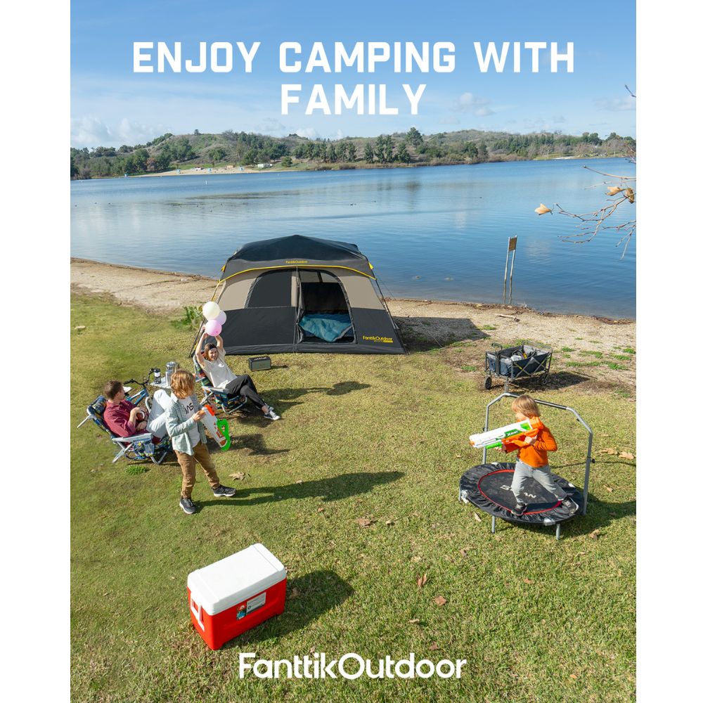 FanttikOutdoor Zeta C8 Pro 8 Person Camping Tent