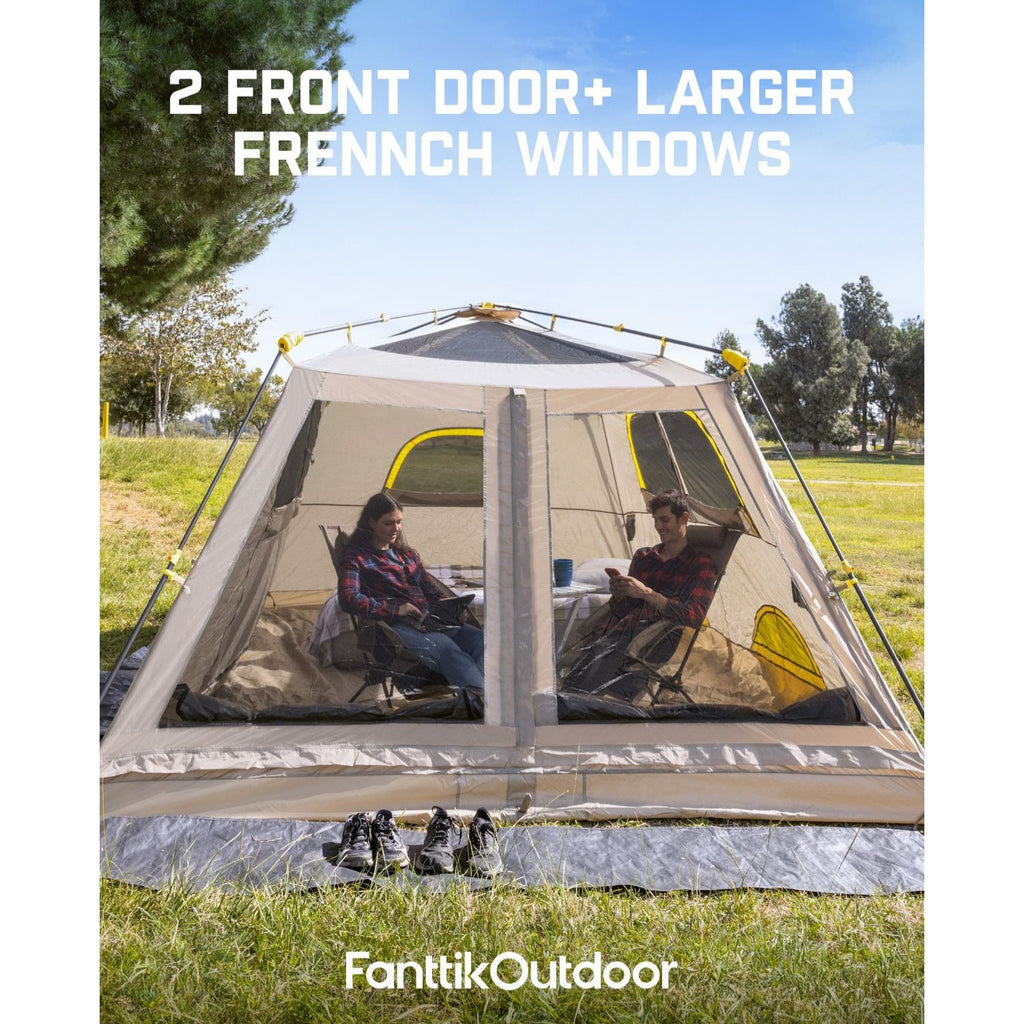 FanttikOutdoor Zeta C8 Air 8 Person Camping Tent