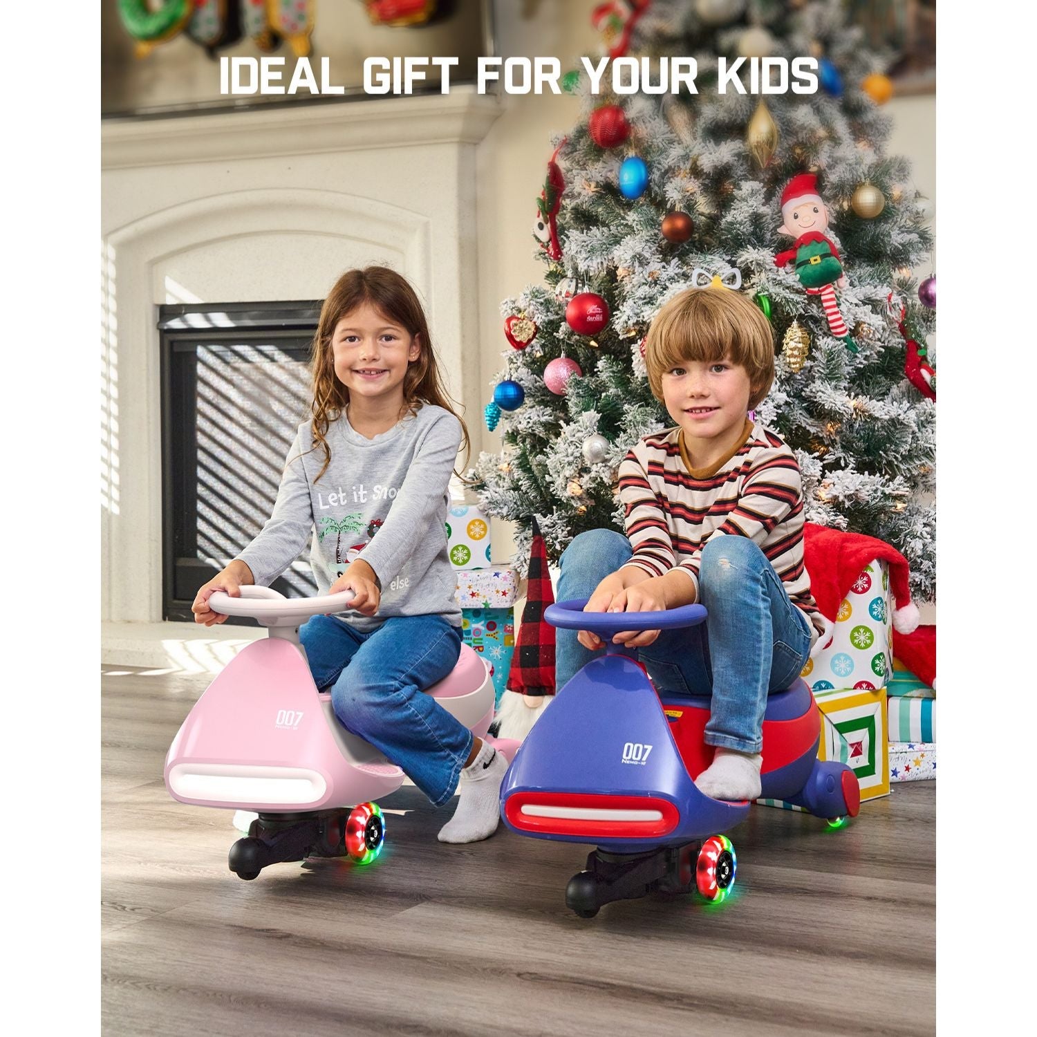 FanttikRide N7 Pro 12V Electric Wiggle Car with Pedal