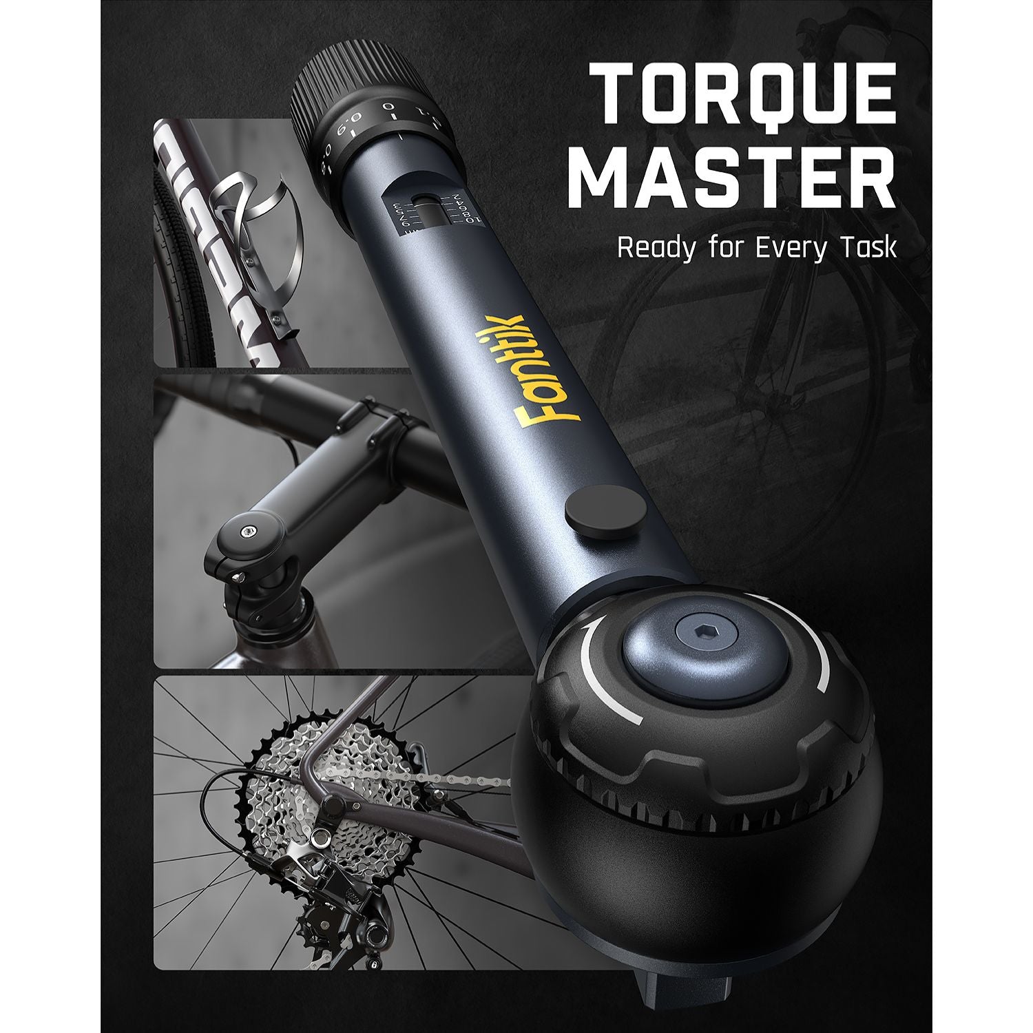 Fanttik WB10 Nova 1/4 Inch Drive Click Torque Wrench Set