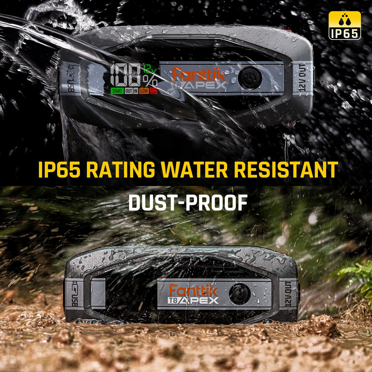 Fanttik T8 APEX Jump Starter Deluxe Package