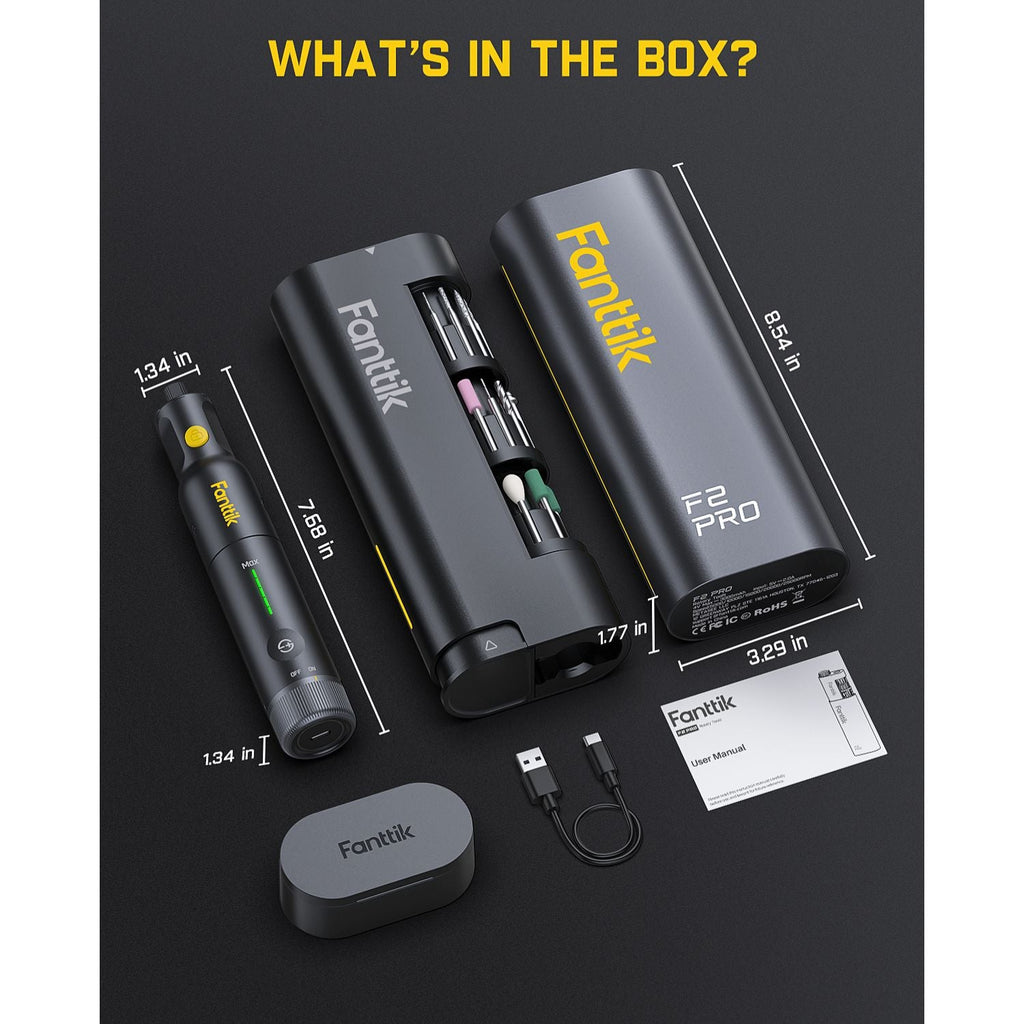 Fanttik F2 PRO Cordless Rotary Tool Kit