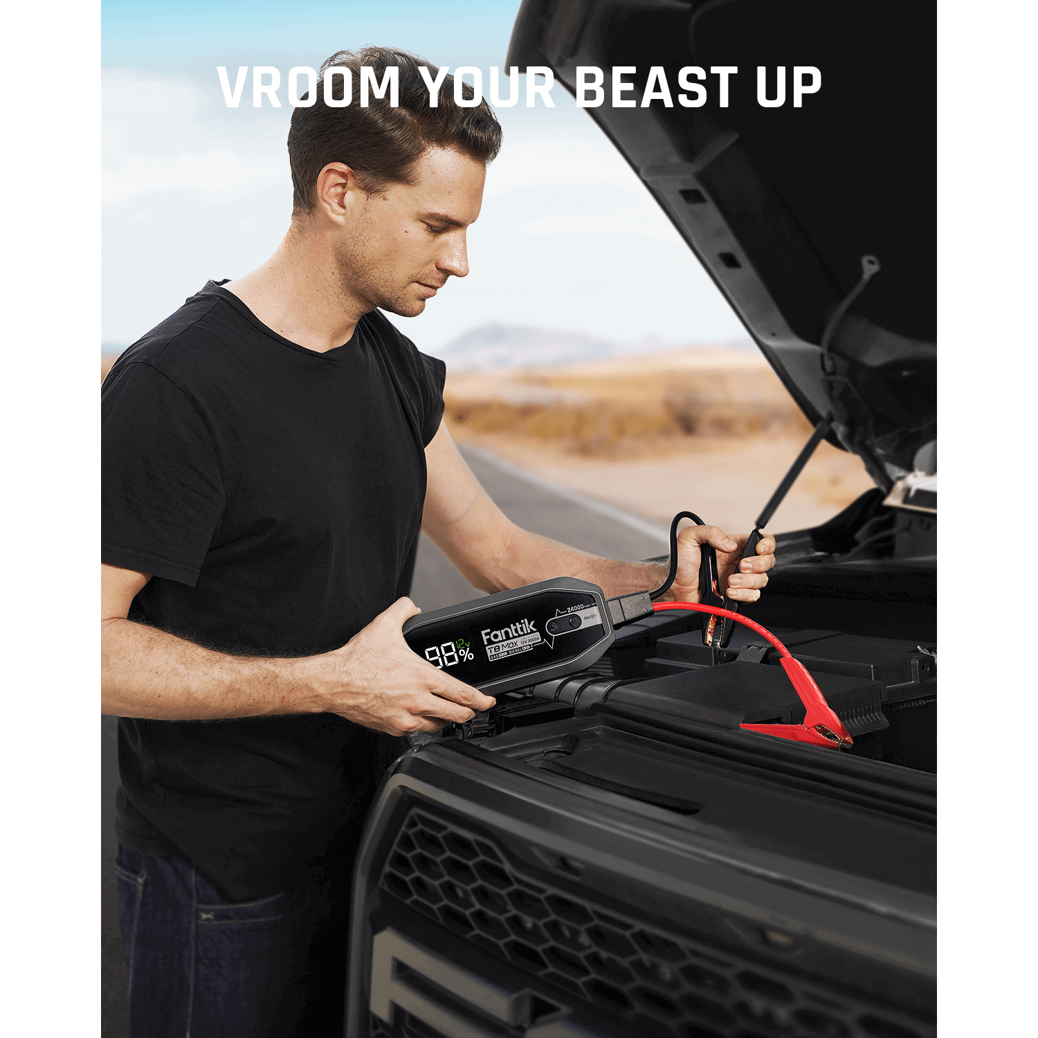 Fanttik T8 MAX 4000 Amp Jump Starter