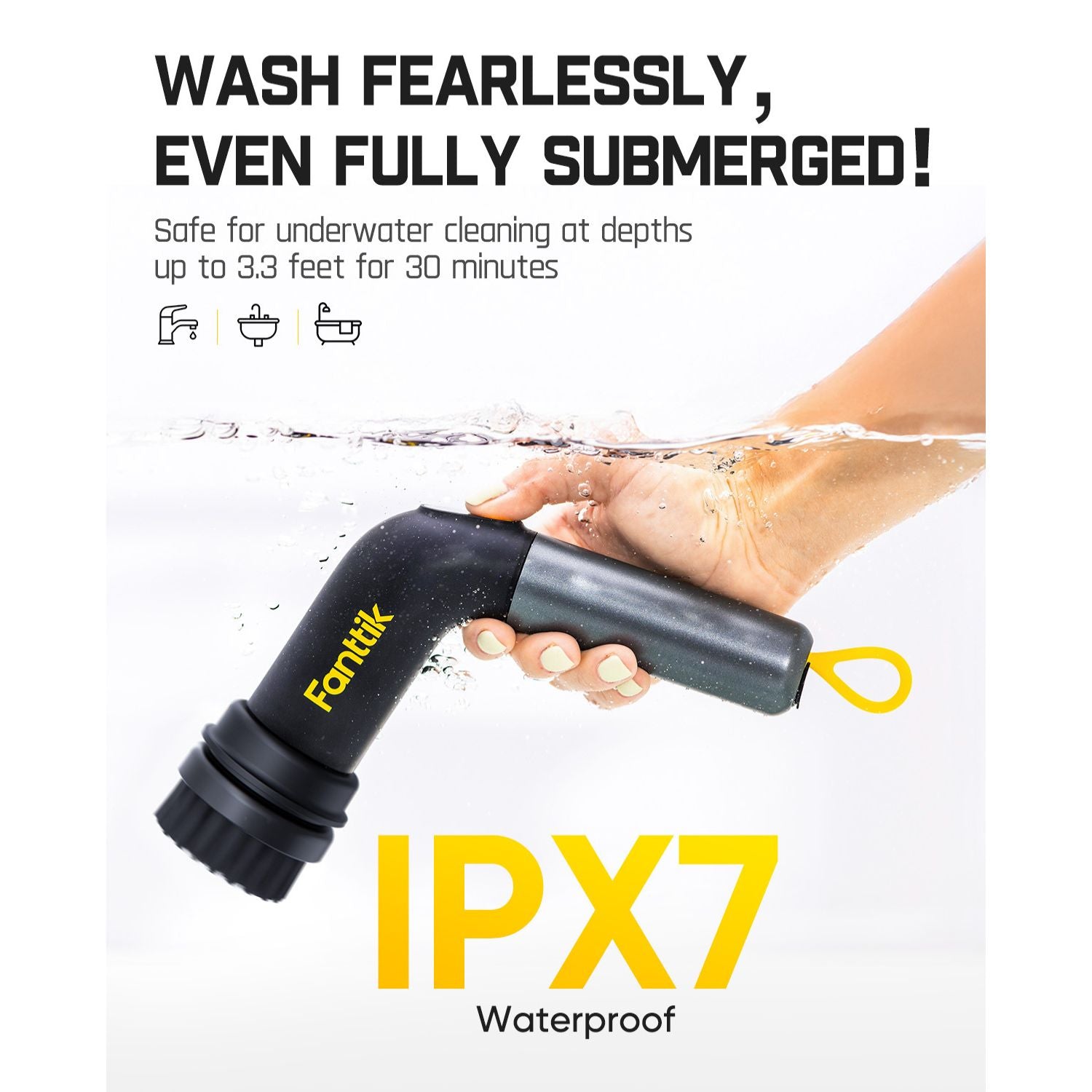 Fanttik G9 Handy Electric Spin Scrubber