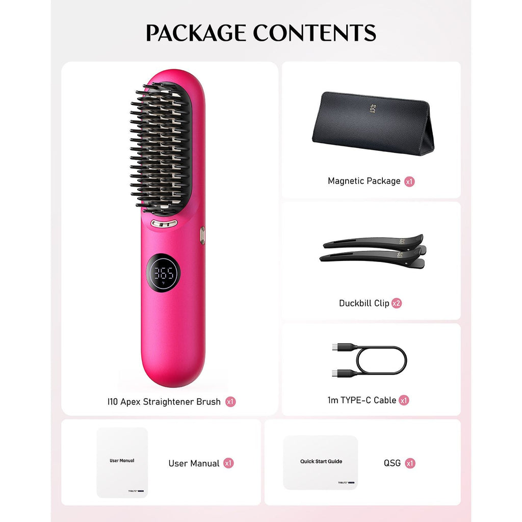 FanttikSolo I10 Apex Hair Straightener Brush