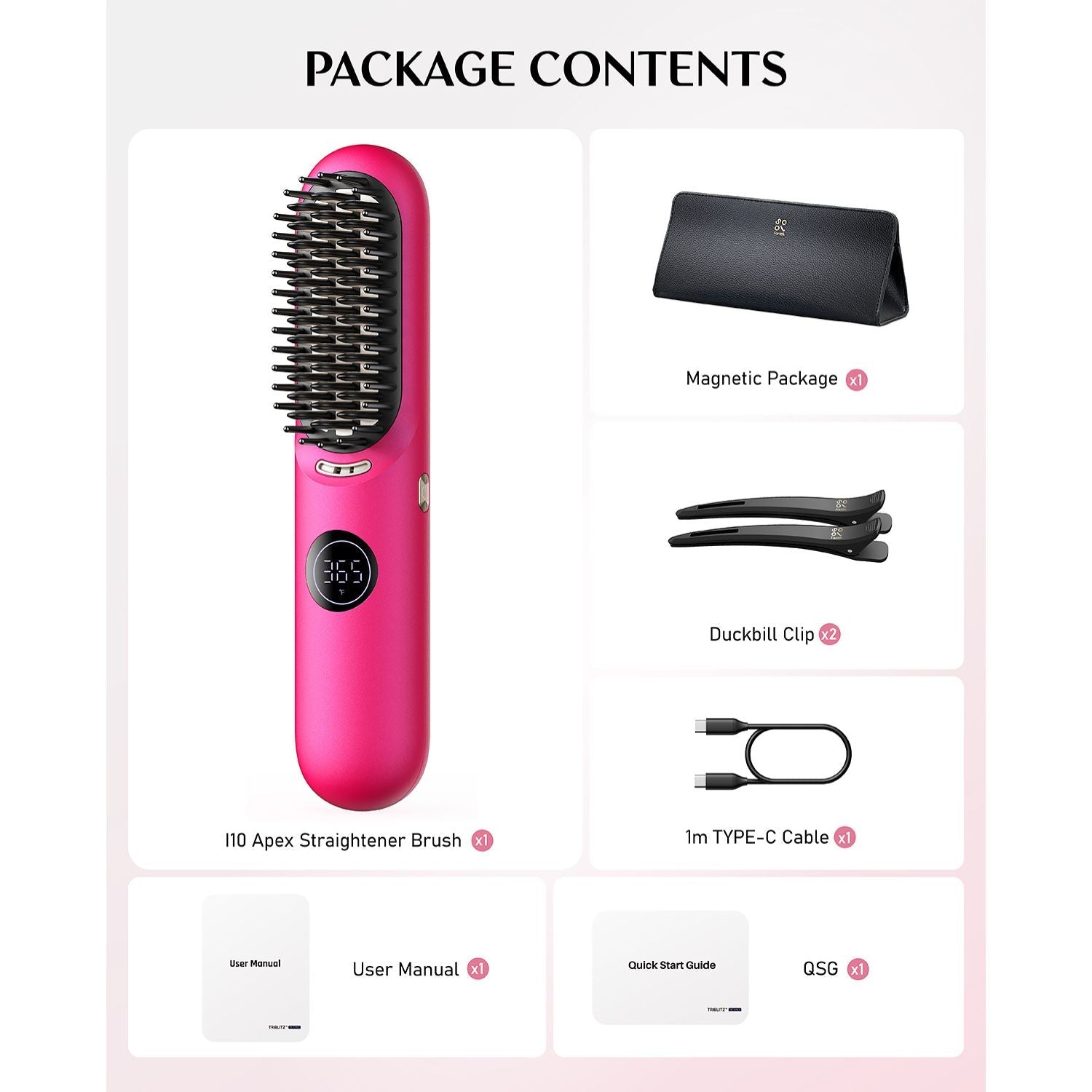 FanttikSolo I10 Apex Hair Straightener Brush