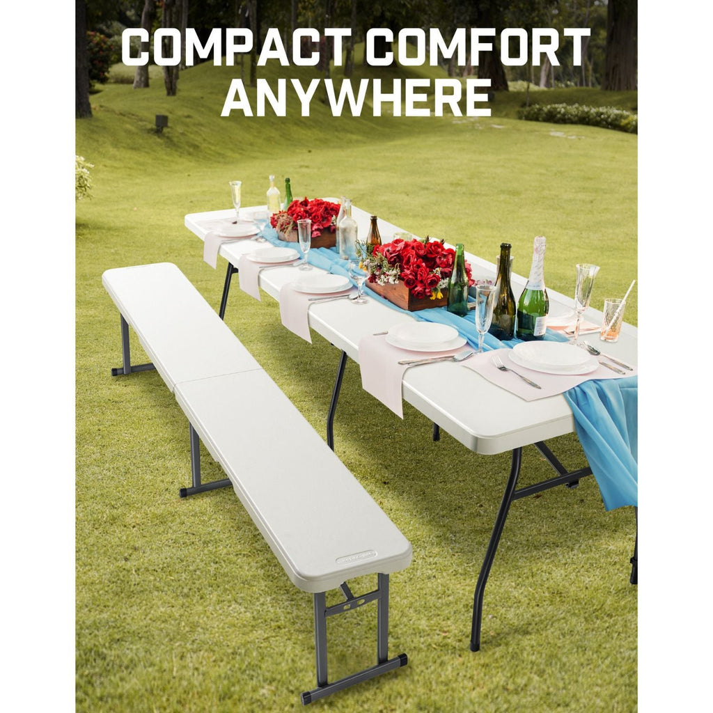 FanttikOutdoor Zeta I6 Pro 6ft Folding Table (2-Pack)