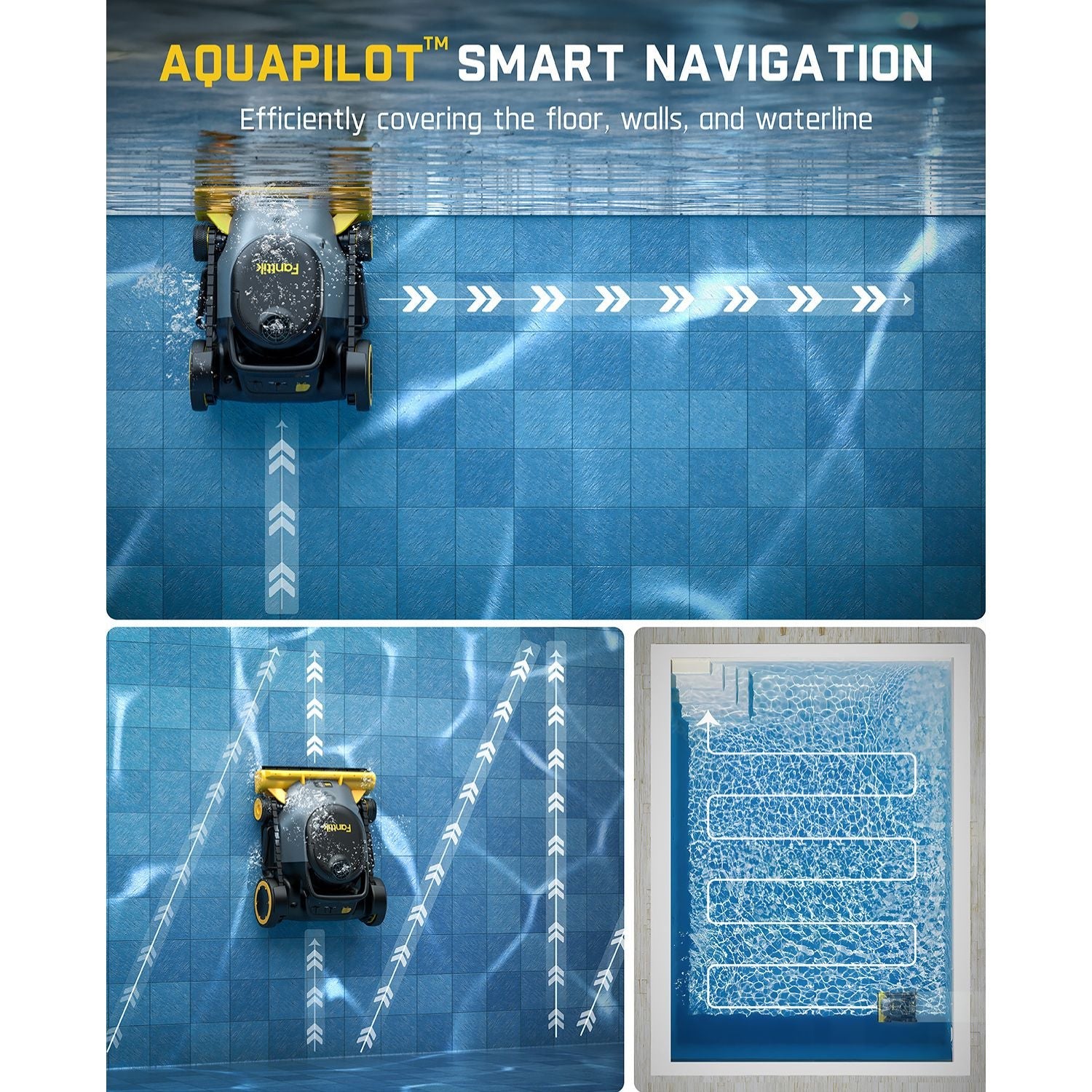 Fanttik Aero X Cordless Robotic Pool Cleaner