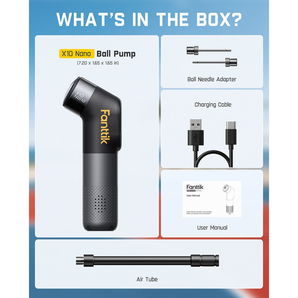 Fanttik X10 Nano Electric Ball Pump