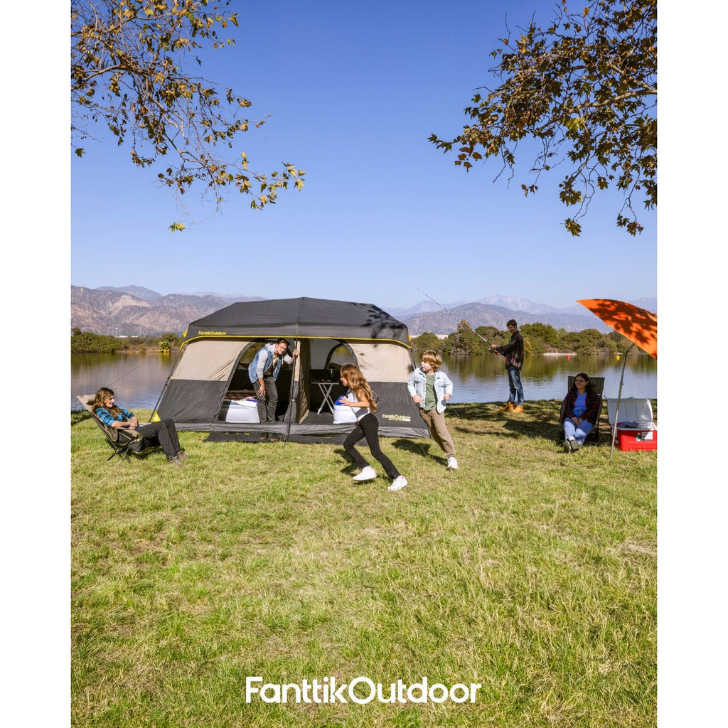 FanttikOutdoor Zeta C10 Pro Max 10 Person Camping Tent