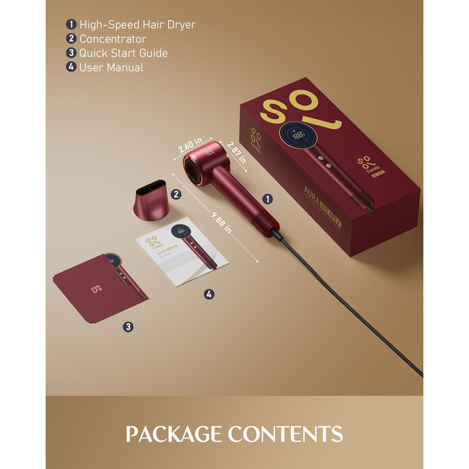 FanttikSolo Aura H10 APEX Hair Dryer