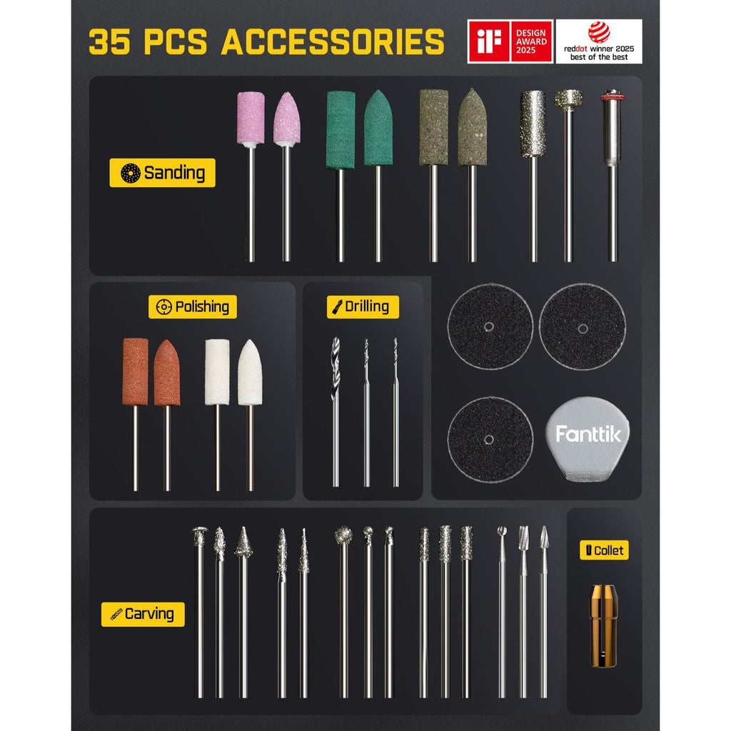 Fanttik F2 Master Cordless Rotary Tool Kit