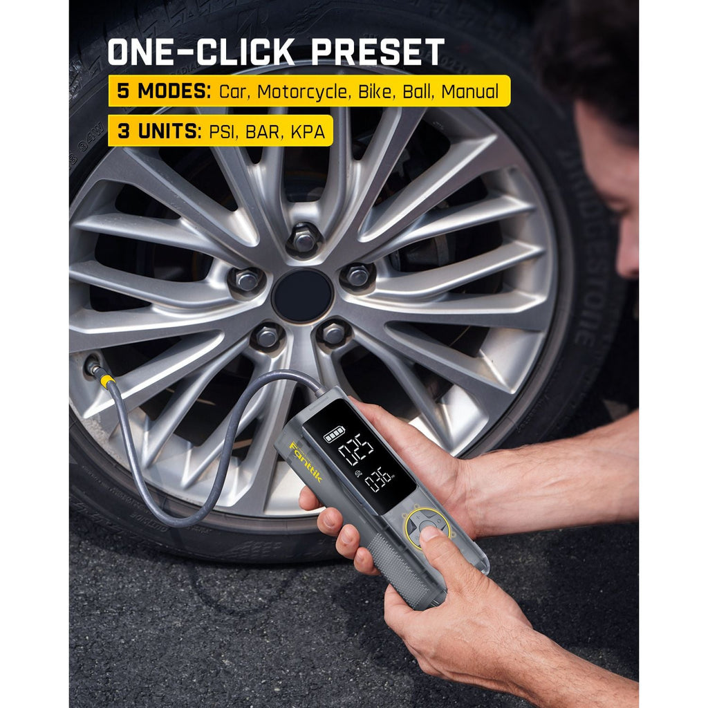 Fanttik X8 APEX® Tire Inflator Mechanical Gray